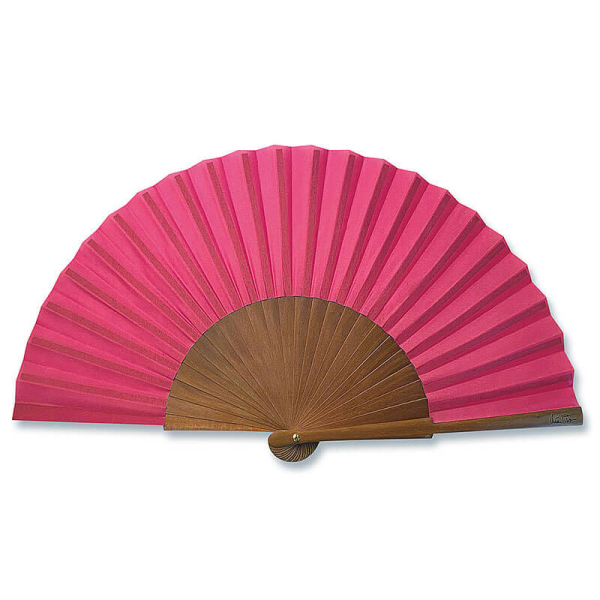Vera Pilo, Fan, MINI ECOLOLO, wooden frame, fuchsia